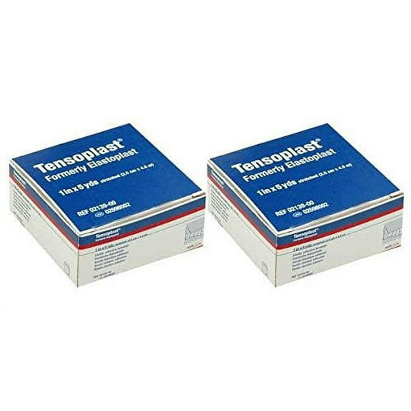 Tensoplast TAN 1" Elastic Adhesive Bandage - Pack of 2 Rolls