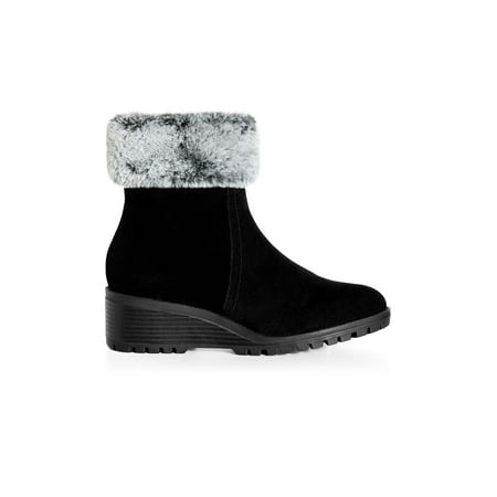 

Evans Women s Wide Fit Callie Ankle Wedge Shoes