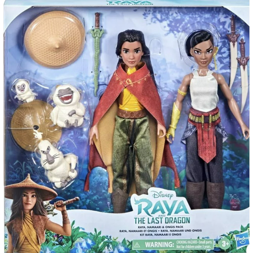 Disney Raya and the Last Dragon Raya, Namaari, and Ongis Pack - Walmart
