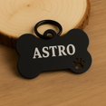 thumbnail image 2 of Bone-Shaped Custom Dog Tag | Double-Sided Silent Pet ID with Personalized Name & Phone | Engraved Durable Tag for Dogs and Cats – Lightweight, Noise-Free Collar Accessory, 2 of 3