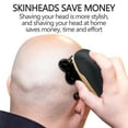 thumbnail image 5 of Guoxxzi Head Shaver for Bald Men,5 in 1 Bald Head Shavers for Men Cordless,Waterproof Wet/Dry 5 Head Mens Electric Razor for Head Face Shaving, USB Mans Grooming Kit Rechargeable,Rotary Shaver for Men, 5 of 8