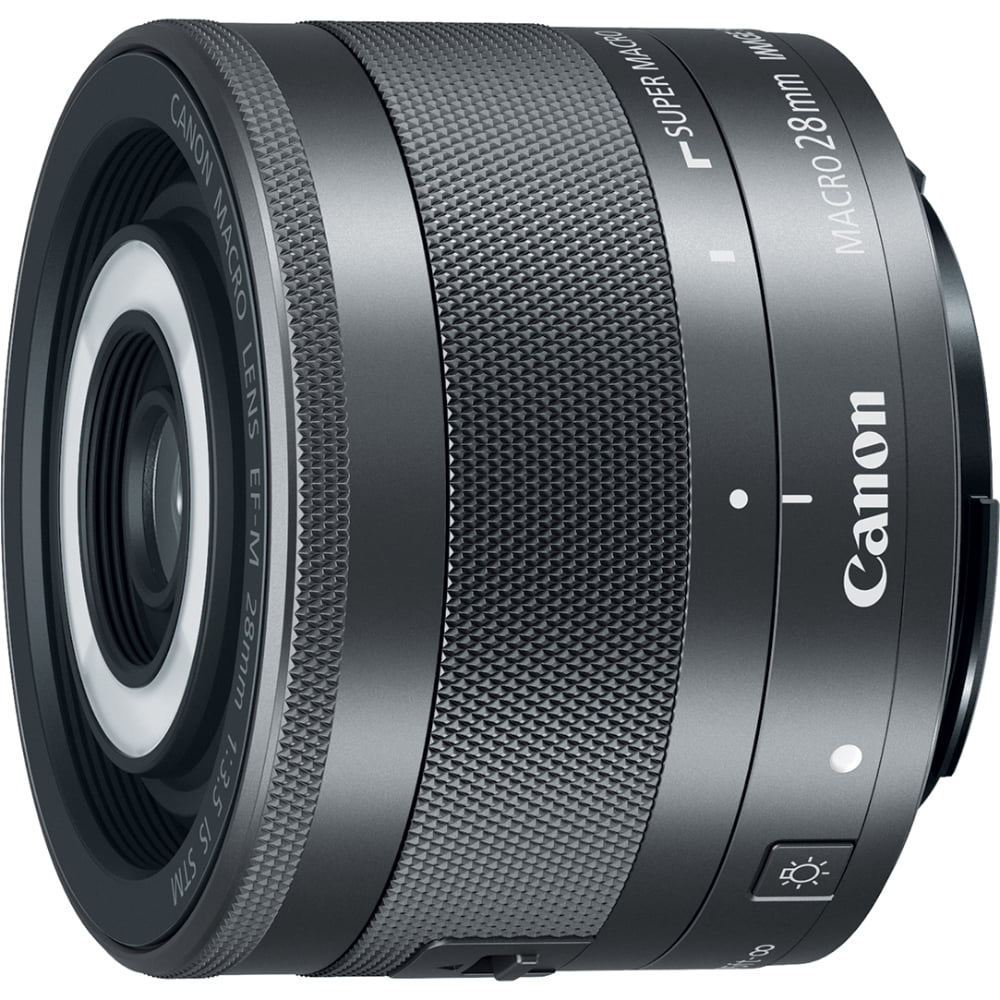 Canon EF-M - Macro lens - 28 mm - f/3.5 IS STM - for EOS Kiss M, M, M10