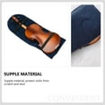 thumbnail image 4 of Funda antipolvo para violín (1 unidad), protector de gamuza (azul oscuro), 4 of 6