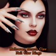 thumbnail image 4 of Junmo10 Pieces Finger Claws Cosplay Claws Rings Full Finger Set Retro Metal Nail Punk Rock Nail Finger Armor Gothic Talon Nail Fingertip Claw for Cosplay Accessories Nail Art Holiday Party (, 4 of 7