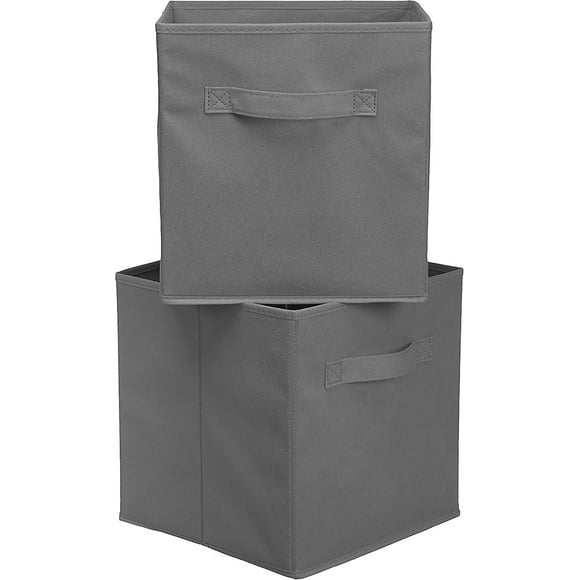 E-commerce Foldable Storage Cubes - Foldable Cloth Storage Cube Basket Bins Organinzer For Nursery, Home, Office,pack Of 2