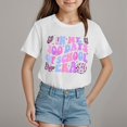 thumbnail image 2 of Kids 100 Days of School Shirts 100 Days Celebration Tshirt Toddler Funny Letter Print Tee Top Boys Girls Outfits 100th Day of School Shirt, 2 of 3