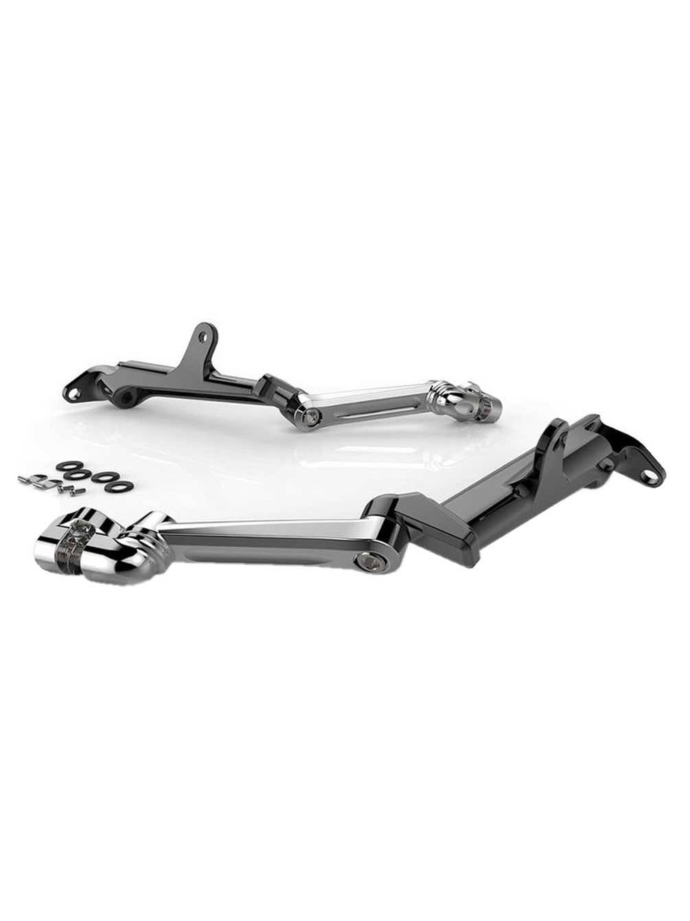 Ciro Frame Mounted Adjustable Highway Harley Peg Mounts Chrome or Black