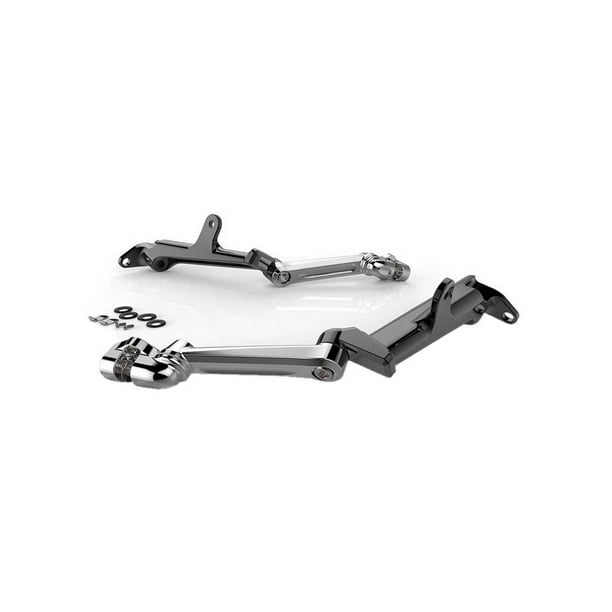 Ciro Frame Mounted Adjustable Highway Harley Peg Mounts Chrome or Black Finishes