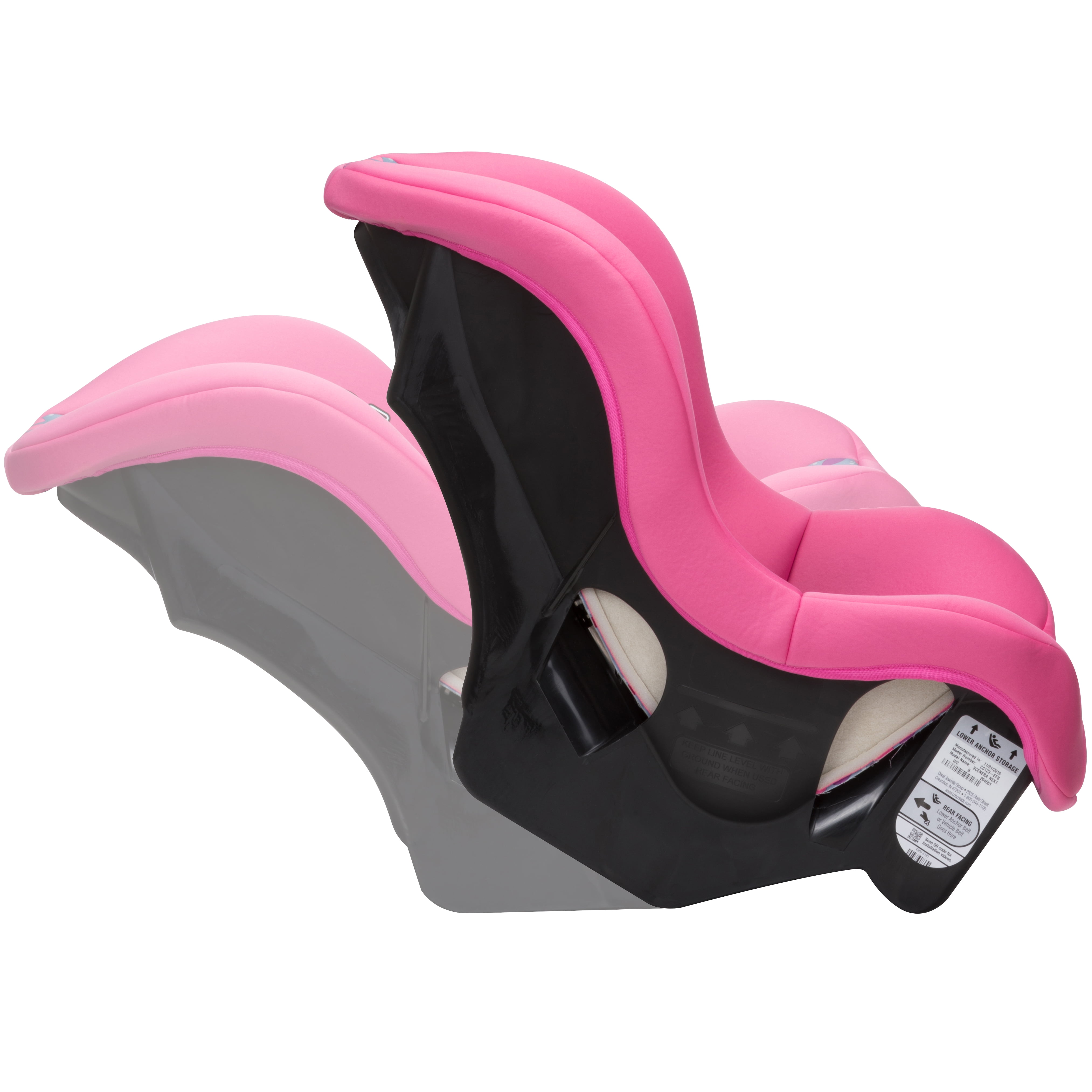 Cosco Scenera NEXT Convertible Car Seat, Washable Gem Bloom 10.4 lb