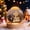 Snowflakes, variant on Christmas Decoration Snowflakes 3D Crystal Ball, 2.4 inch Decorative Ball Glass Santa Sphere, Paperweight Crystal Display Sculpture Home Decor Crafts for Girls Friends Women Family