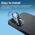 Camera Lens Protector for iPhone 16/17/18 Series, 9H Hardness Clear ...
