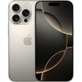 thumbnail image 1 of Restored Apple iPhone 16 Pro Max - Carrier Unlocked - 256 GB Natural Titanium (Refurbished), 1 of 1