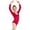 Hot Pink, variant on Yeaiivve Girls Velvet Long Sleeve Ballet Leotards Contrast Color Performance Dance Wear Elegant Gymnastic Unitards for Stage Shows Purple 7-8 Years