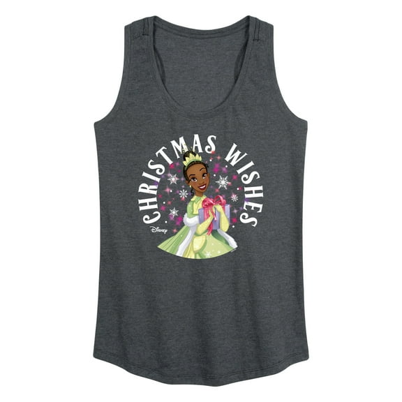 Disney - Christmas Wishes Tiana - Women's Racerback Tank Top