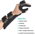 thumbnail image 2 of Stroke Hand Brace Support Adjustable Finger Night Hand Splint Support Orthopedic Wrist Rest Arthritis Tendonitis Rehabilitation, 2 of 6