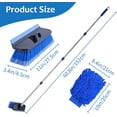 thumbnail image 5 of 60" Car Wash Brush with Long Handle Soft Bristle Washing Cleaning Brushes for Exterior of RV Truck Boat Solar Panel, 5 of 5