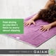 thumbnail image 4 of Gaiam Toalla Para Esterilla De Yoga, Toalla De Microfibra Para Yoga Caliente (68 Pulgadas De Largo X 24 Pulgadas De Ancho), Color Gris Folkstone, 4 of 5