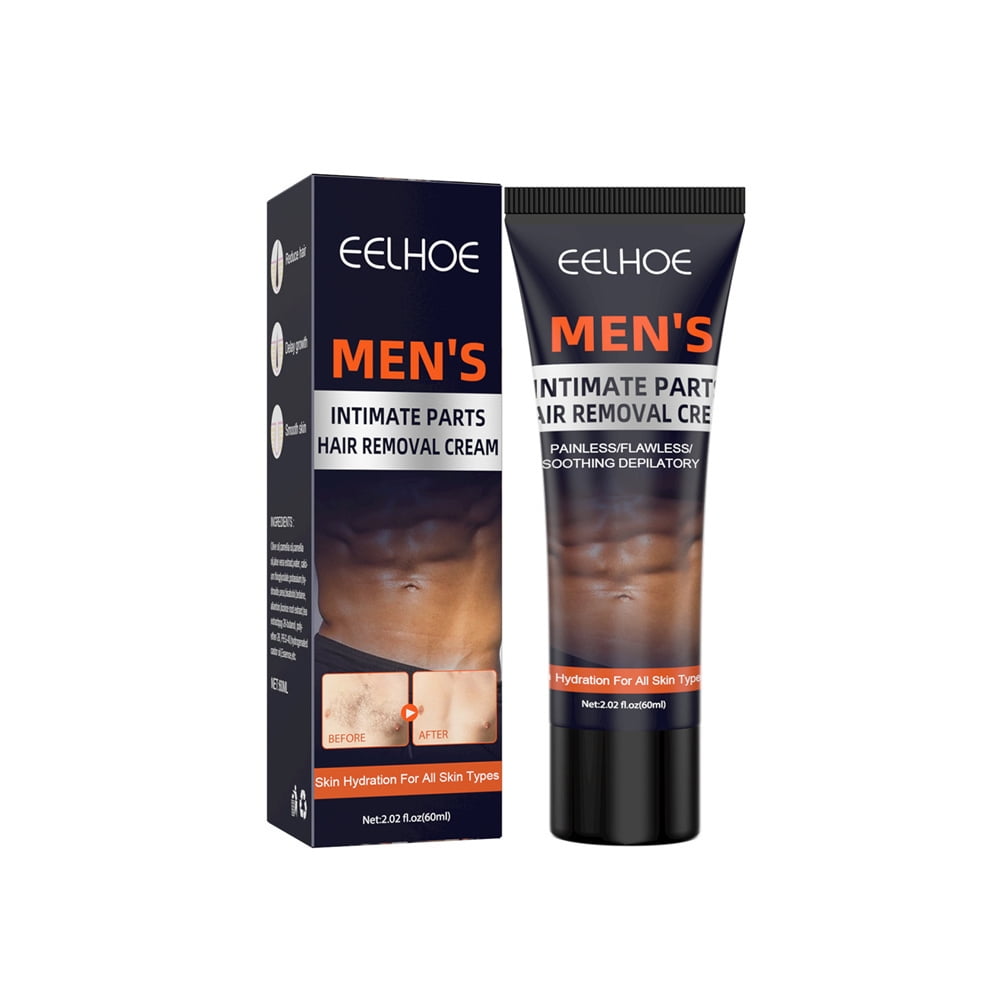 Mens Intimate Genital Hair Removal Cream for Sensitive Areas Extra Gentle -  