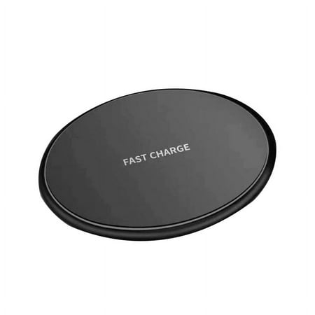 Fast Wireless Charger Station, Tiamat Metal Wireless Charging Pad, Ultra Slim Charge, 7.5W Compatible with iPhone Xs MAX/XR/XS/X/8/8,10W for Samsung Note 9/S9/S9 Plus/Note 8/S8,All Qi-Enabled Phones