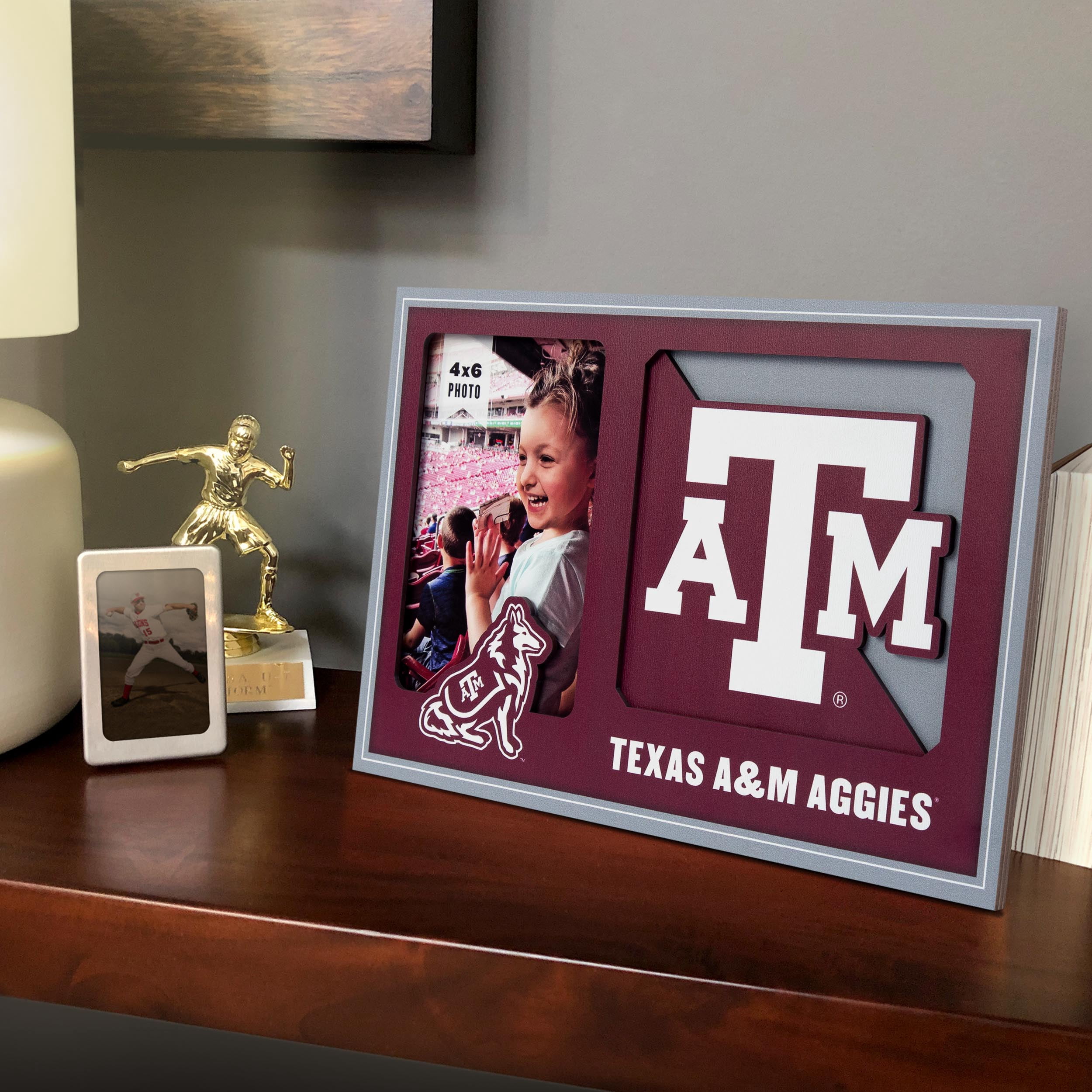 Texas A&M Aggies 3D Logo Picture Frame