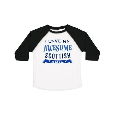 

Inktastic Scotland Awesome Scottish Family Gift Toddler Boy or Toddler Girl T-Shirt