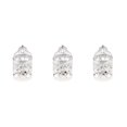 thumbnail image 4 of Guardoinrt Electroplated Metal Birdcage Shape Tea Light B- Candle Holder Silver Type E 3Set, 4 of 6