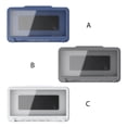 thumbnail image 3 of Inteprter Funda impermeable para teléfono móvil autoadhesiva caja giratoria de 360 grados soporte de almacenamiento de sellado inodoro de Juegos de accesorios de baño, 3 of 6