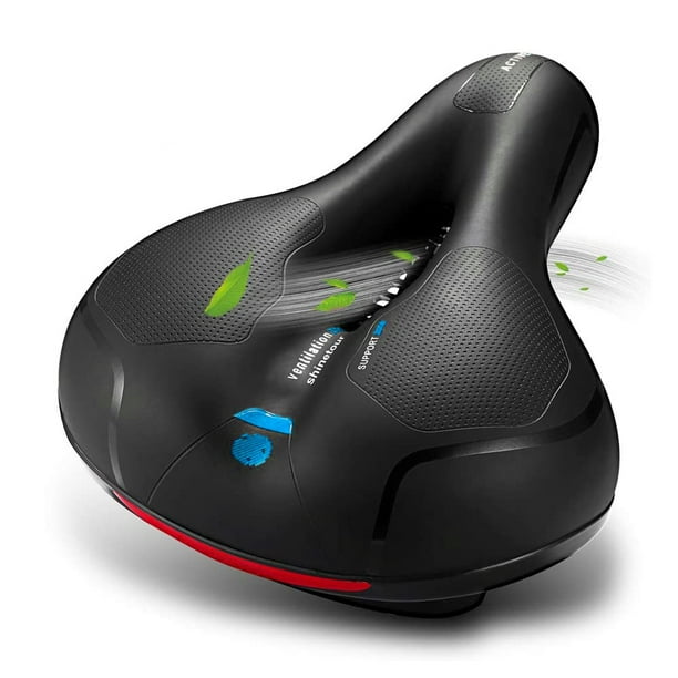 COSMONIC Comfortable Bike Seat Cushion Bicycle Seat for Men Women with