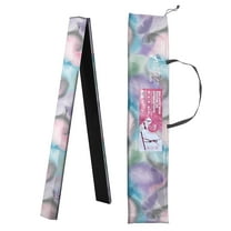 Justice 8FT Folding Gymnastics Balance Beam, Vinyl Material, Butterfly Print