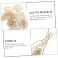 thumbnail image 3 of VOSAREA 45pcs Aromatherapy Diffuser Sticks Elegant Household Fragrance Reeds for Home Decor Control Scent, 3 of 8
