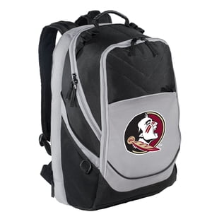Broad Bay Florida State Backpack Official FSU Logo Laptop Computer Bag