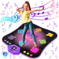 thumbnail image 2 of Flooyes Dance-08 Wireless Light-Up 8-Button Dance Pad Bluetooth Toy, 2 of 8