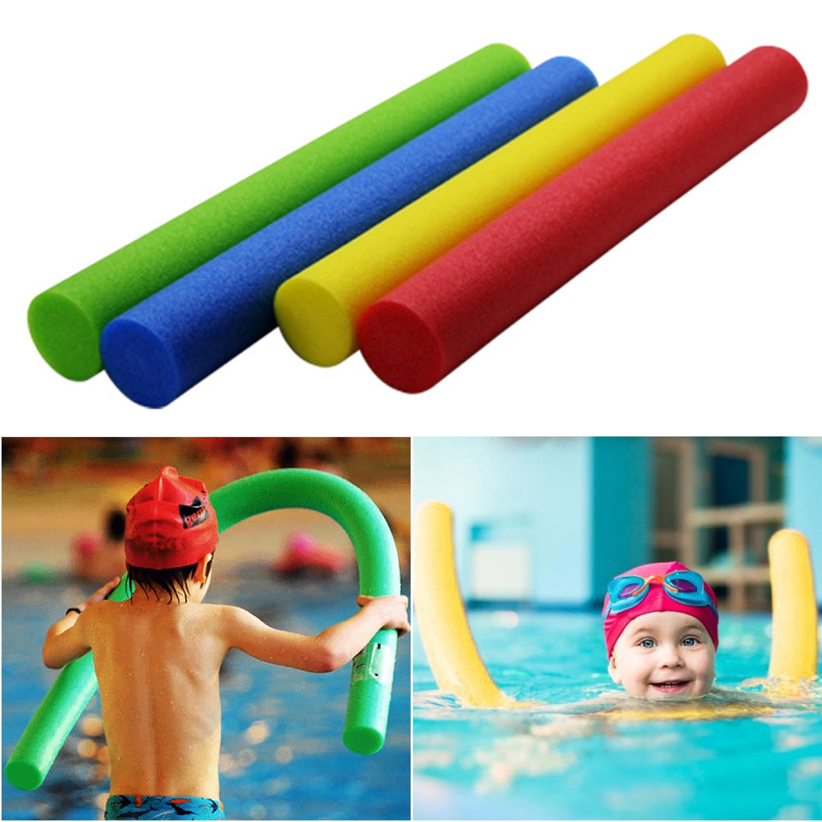 Walbest EPE Swimming Float Stick Summer Beginners Floating Foam Stick, Multifunctional Water