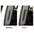 thumbnail image 6 of For - 2010-2016 ABS Carbon Fiber Red B Pillar Vent Air Outlet Frame Decor Car Decorative Cover, 6 of 10