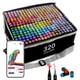 thumbnail image 1 of Marcadores a base de alcohol SiwaQio 320 colores con aplicación y doble punta para adultos, 1 of 7