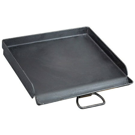 Camp Chef Heavy Duty Steel Deluxe Griddle with Built-in Grease (Best Oil For Griddle)
