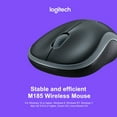 thumbnail image 5 of Logitech M185 Wireless Mouse Wifi Computer Mouse  Ergonomic Silent Mobile  with 2.4G Receiver, 5 of 6