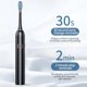 thumbnail image 4 of Fiudx Ofertas flash del día Cepillo de dientes - Cepillo de dientes blanqueador con 4 cabezales - 30000 VPM 6 modos con temporizador inteligente, 4 of 7