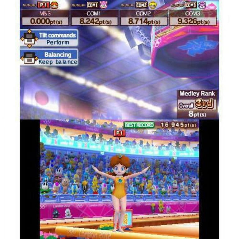 Mario Sonic at the London 2012 Olympic Games (3DS)