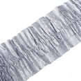thumbnail image 6 of BalsaCircle 3" x 28 feet Silver Extra Ruffled Tissue Paper Garlands Wedding Party Hanging Decorations, 6 of 8