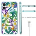thumbnail image 5 of Tropical Paradise Case for iPhone 12,Aesthetic Colourful Floral Pattern Soft TPU Full Cover Case, 5 of 5