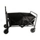 thumbnail image 1 of Carro de Camping plegable de cuatro ruedas, carrito de Picnic portátil de tela Oxford para exteriores, para pescar, negro, 1 of 14