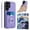 Purple, variant on Allytechgroup Samsung Galaxy S24 Ultra Wallet Case for Women Men, Premium PU Leather Shockproof Hand Wrist Slim Fit Back Cover Phone Case for Samsung Galaxy S24 Ultra, Black