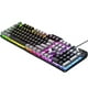 thumbnail image 1 of mecánico para juegos con cable, RGB retroiluminado USB 104 teclas Respuesta rápida Controles multimedia cómodos, para computadora de , Gris negro Yotijar  Teclado mecánico, 1 of 4