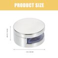 thumbnail image 2 of 4Pcs Household Mirror Fixing Clips Practical Zinc Alloy Mirror Fixators Silver, 2 of 7