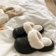 thumbnail image 2 of Pantuflas cálidas para mujer, cómodas pantuflas de espuma viscoelástica color piel, mullidas, antideslizantes, cómodas pantuflas de felpa para interior y exterior, 24cm, 2 of 5