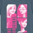 thumbnail image 3 of Barbie - Be Original Squares - Toddler And Youth Short Sleeve Graphic T-Shirt, 3 of 5
