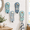 B Style(Flip Flops), variant on Set Of 4 Beach Towel Hanger Nautical Hooks For Wall Bathroom Decorative Starfish Sailboat Fish Seahorse Holders And Rack Coat Clot