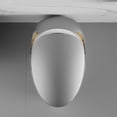 thumbnail image 2 of Unique Smart Toilet with Bidet Built In, Intelligent One Piece Toilet For Modern Bathroom, Auto Open/Close Seat, Foot Sensor, LED Display,Night Light, Warm Water & Dryer,Grey, 2 of 11