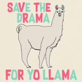 thumbnail image 3 of CafePress - Save The Drama For Yo Llama Light T Shirt - Men's Classic Graphic T-Shirt, 3 of 4